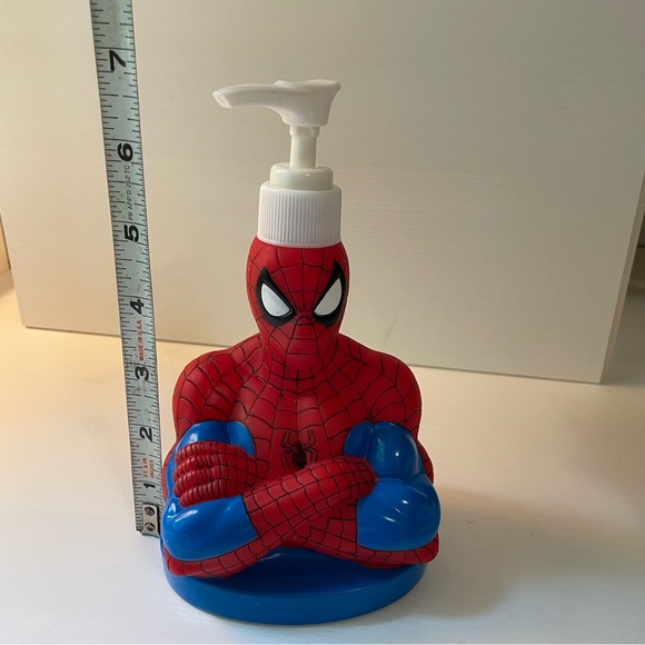 Marvel Spiderman Hand Soap Pump 2004 - Picture 11 of 15